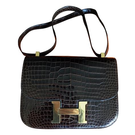 hermes constance alligator bag